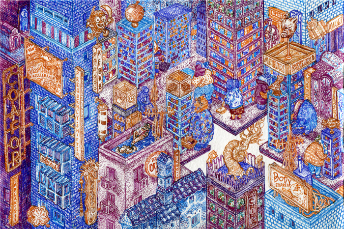 The City I by Sorina Vazelina